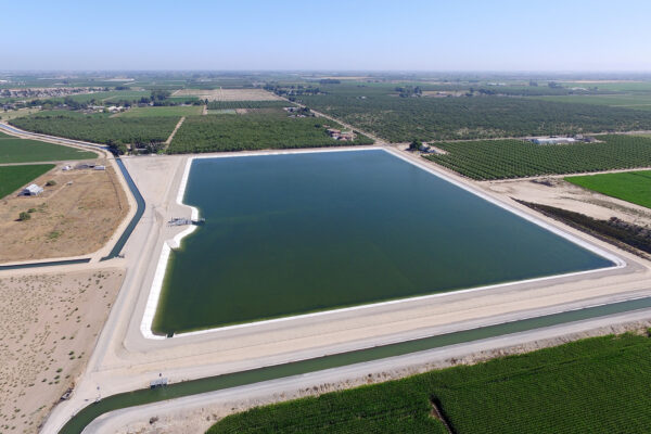 Aerial view of Lateral Reservoir 8