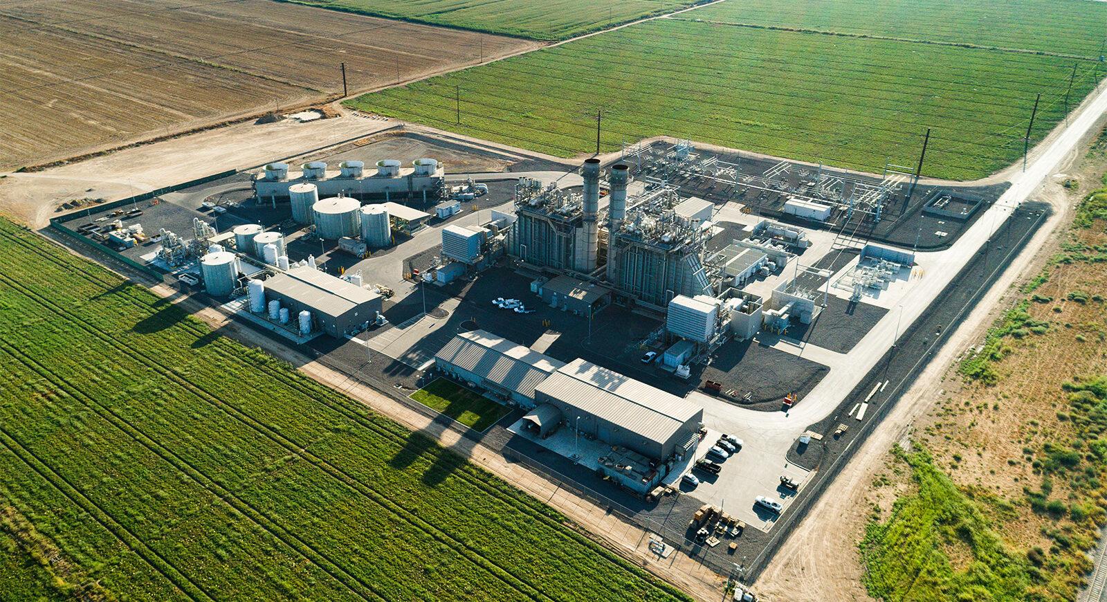 Aerial view of Walnut Energy Center